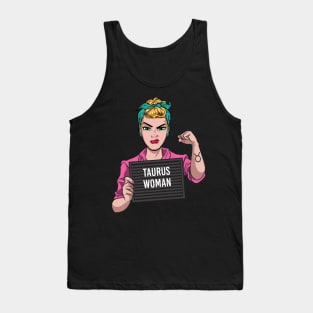 Taurus Woman Tank Top